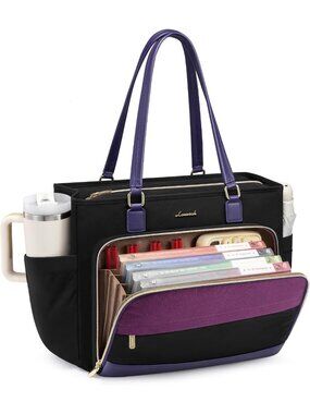 Stylish Work Tote Bag for Women | Laptop & File Organizer | Perfect for Teachers